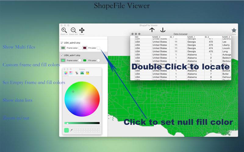 shape file viewer for mac